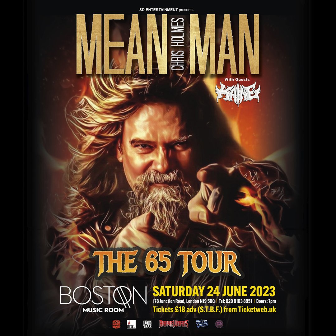 CHRIS HOLMES MEAN MAN